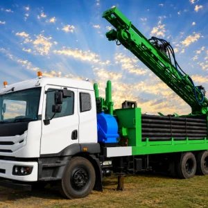 Trailer Mounted Water Well Drilling Rig Guna